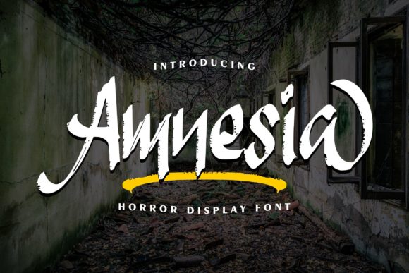 Amnesia: A Handwritten Font for Thoughtful Design