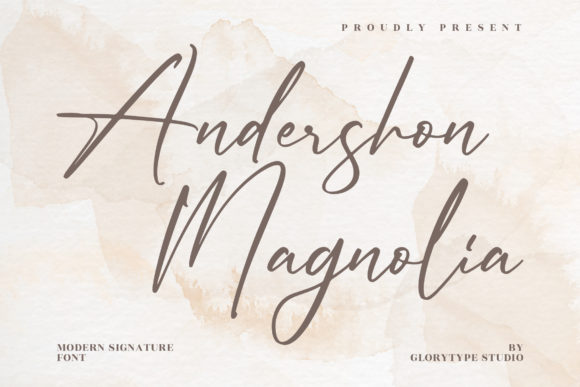 Andershon Magnolia Font for Professional Branding