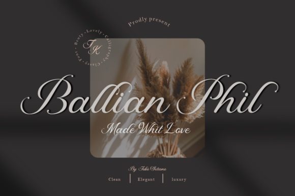 Ballian Phill: A Handwritten Font for Modern Web Design