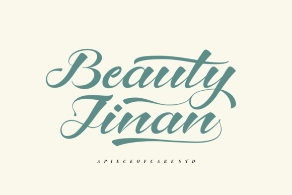 Beauty Jinan: A Font That Elevates Branding with Timeless Elegance