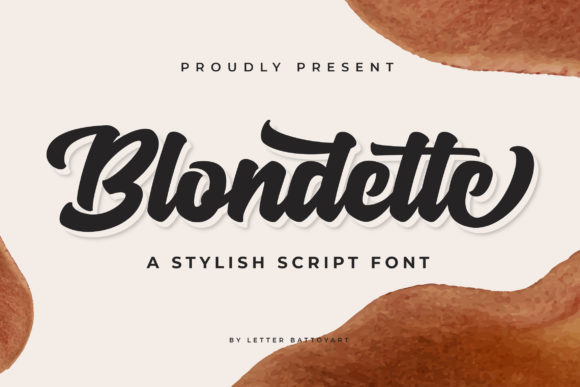 Blondette Font for Web Design Projects