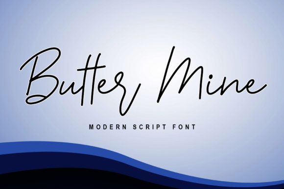 Butter Mine: A Handwritten Font That Elevates Handmade Creations