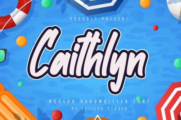 Caithlyn: A Playful Script Font for Web Design Projects