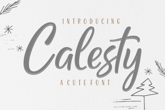 Calesty Script Font Review for Real Projects