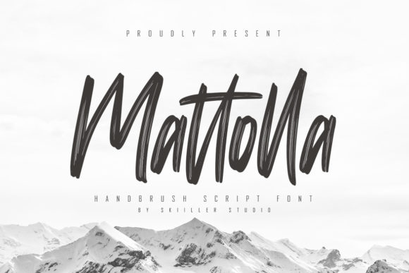 Enhance Your Craft Projects with the Mattolla Script Font