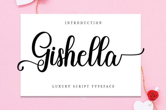 Gishella: A Graceful Script Font for Branding Projects