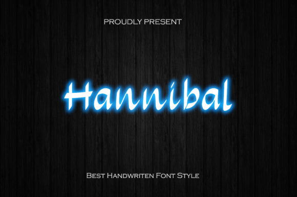Hannibal Font Review: A Natural Handwritten Typeface for Creative Projects