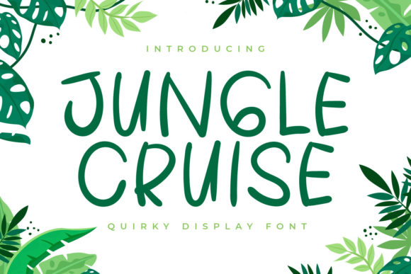 Jungle Cruise Font for Editorial Design