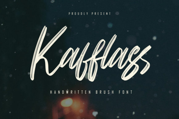 Kafflass Font for Web Design and Branding