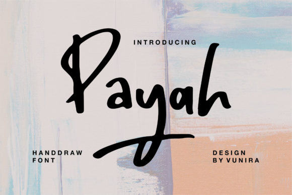 Payah Font for Web Design and Brand Identity