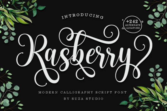 Rasberry: A Handwritten Font That Elevates Branding