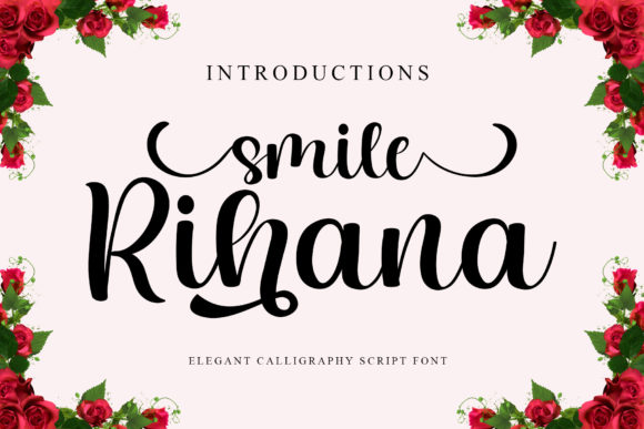 Smile Rihana: Elevating Campaign Design with a Handwritten Typeface