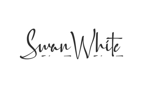 Swan White: A Timeless Script Font for Polished Branding