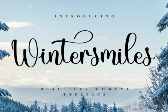 Wintersmiles Font for Digital Campaigns